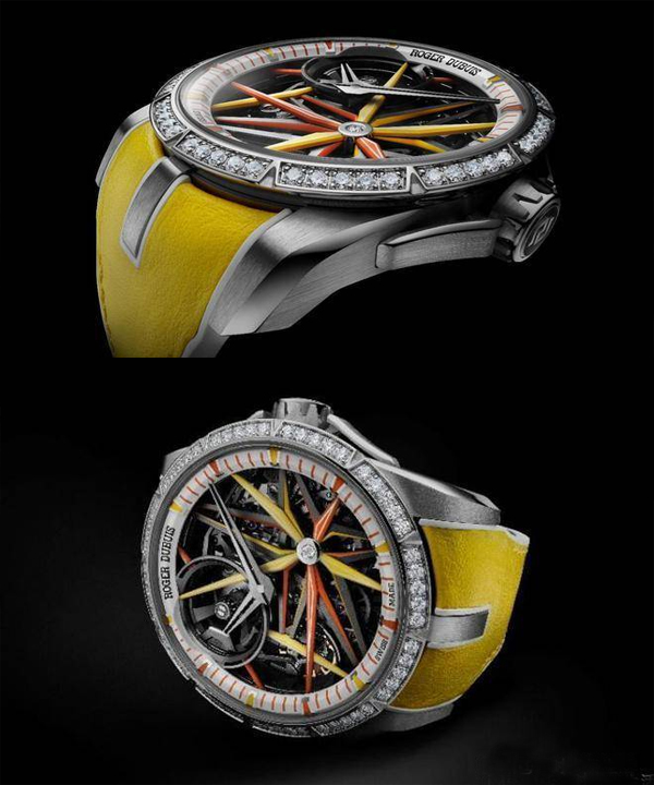 罗杰杜彼Roger,Dubuis全新王者系列霓虹腕表闪耀登场