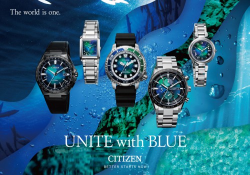 结构色还原海洋风情 西铁城“蓝色海洋”主题全系列腕表上市