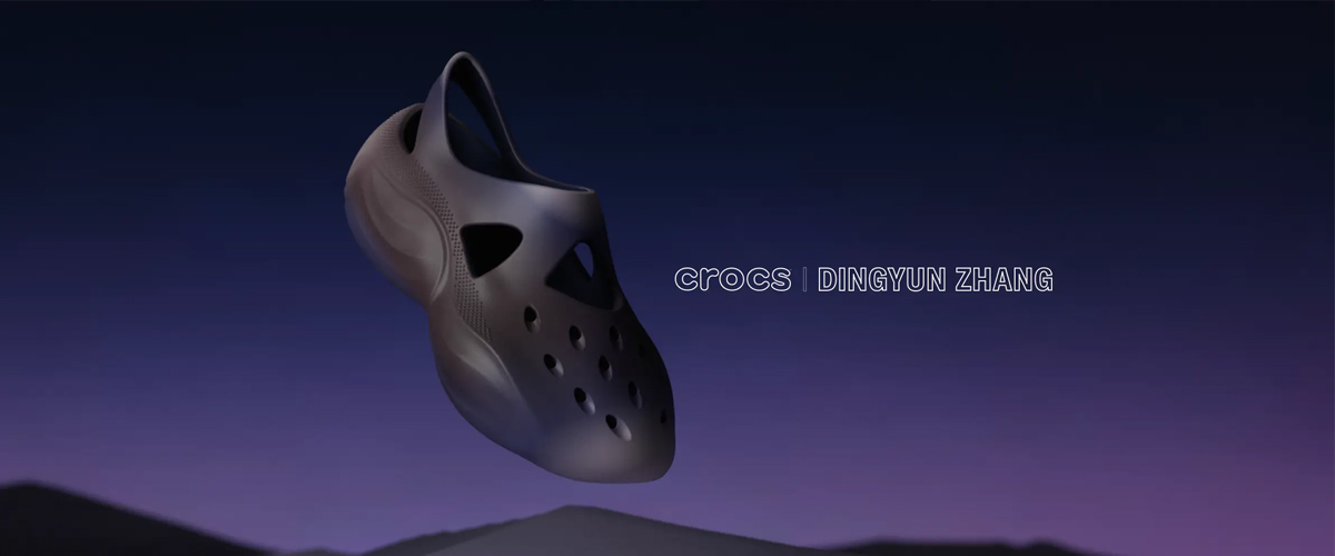 全球创新休闲鞋知名品牌，洞洞鞋的先锋Crocs卡骆驰与先锋独立设计师Dingyun Zhang展开二度合作，推出Dingyun Zhang x Crocs卡..