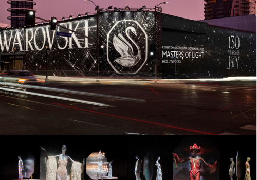施华洛世奇“幻影奇境”2025展览于洛杉矶好莱坞开幕 品牌130周年璀璨巡礼