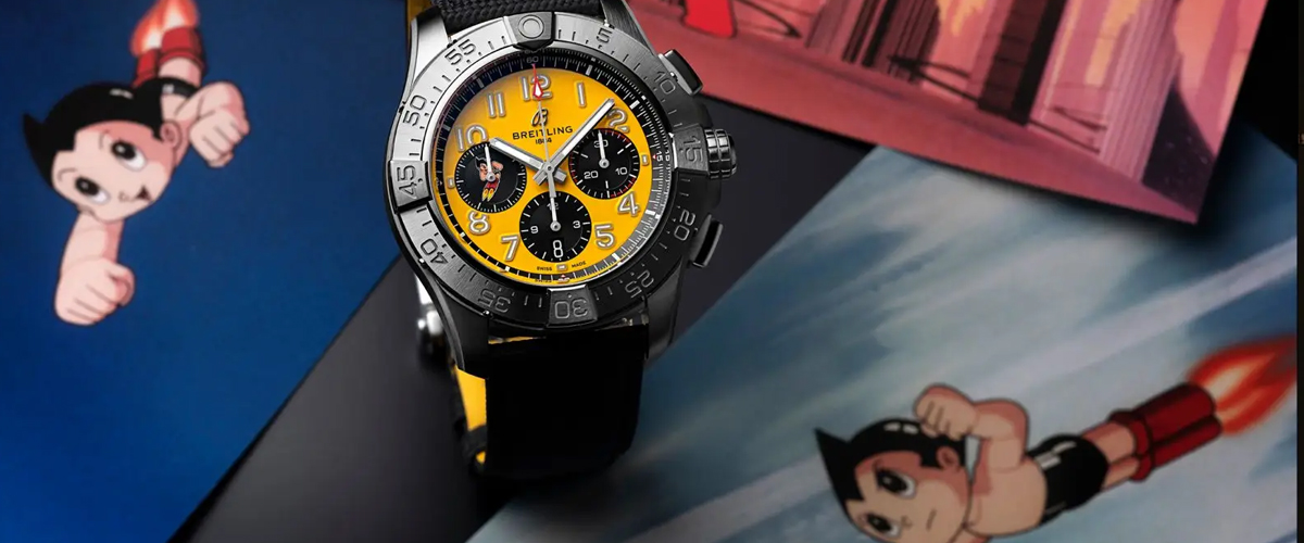 铁臂童心，腕间飞行 百年灵 × 铁臂阿童木联名限量腕表发布