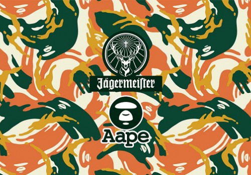 夜溯无界，迷彩锋芒！野格 × AAPE首次重磅跨界联名！