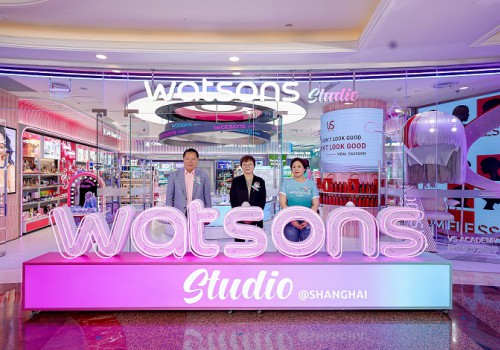 屈臣氏全新概念店「Watsons Studio」全国首店登陆上海环球港