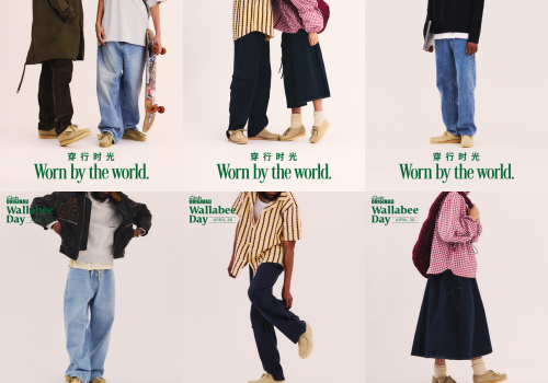 穿行时光，致敬经典  您正在收听：Clarks Originals第三届袋鼠鞋日“i wallabee always”星际广播