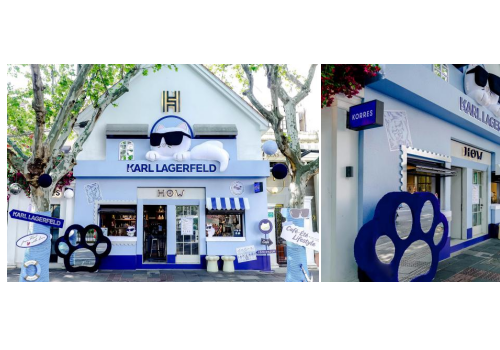 Choupette空降街头：KARL LAGERFELD上海限时快闪酷雅启幕